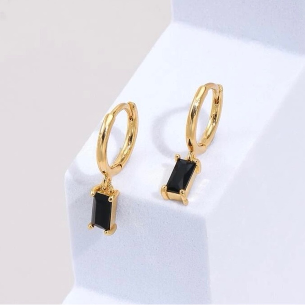 ZIRCON DECOR DROP EARRINGS ✨